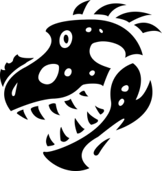 Jurassic P2 1 Clean Outline Svg Vector, Free Vectors File